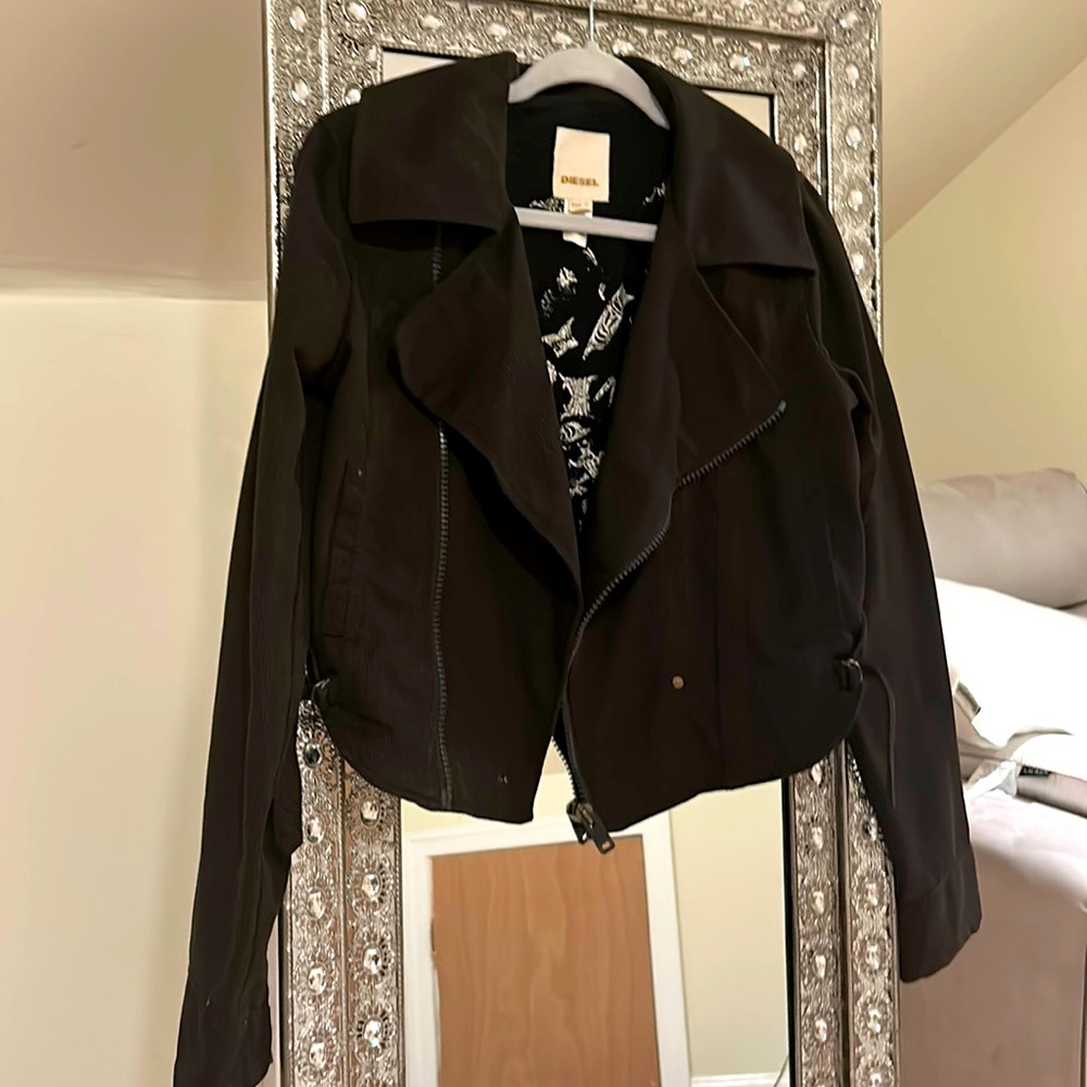 Dark brown Diesel corduroy jacket